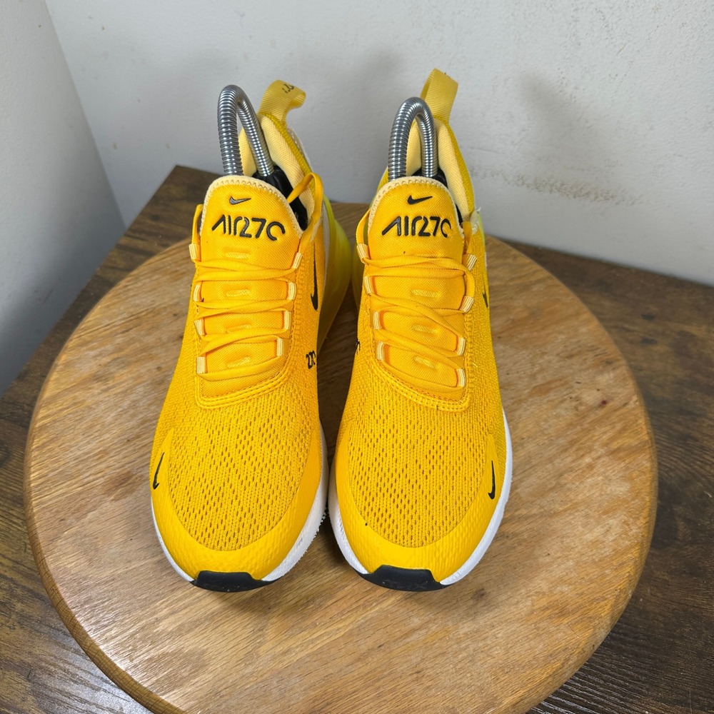 Nike Air Max 270 Womens University Gold Volt Sneakers CK1675-700 Size 7 - Picture 6 of 8